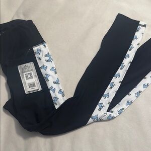 Kids Black and White Goat Leggings